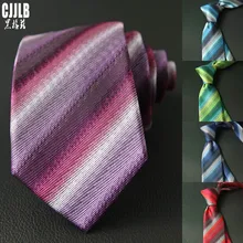 Gravatas Para Ho мужские s 7 см Узкие галстуки для мужчин s тонкий галстук Модный Полосатый Галстук Свадебные вечерние Узкие галстуки Gravatas corbatas