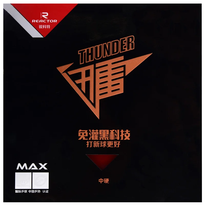 

1x Original Reactor Thunder pips-in 40+ table tennis pingpong rubber with sponge Tenis Tenis De Mesa Original