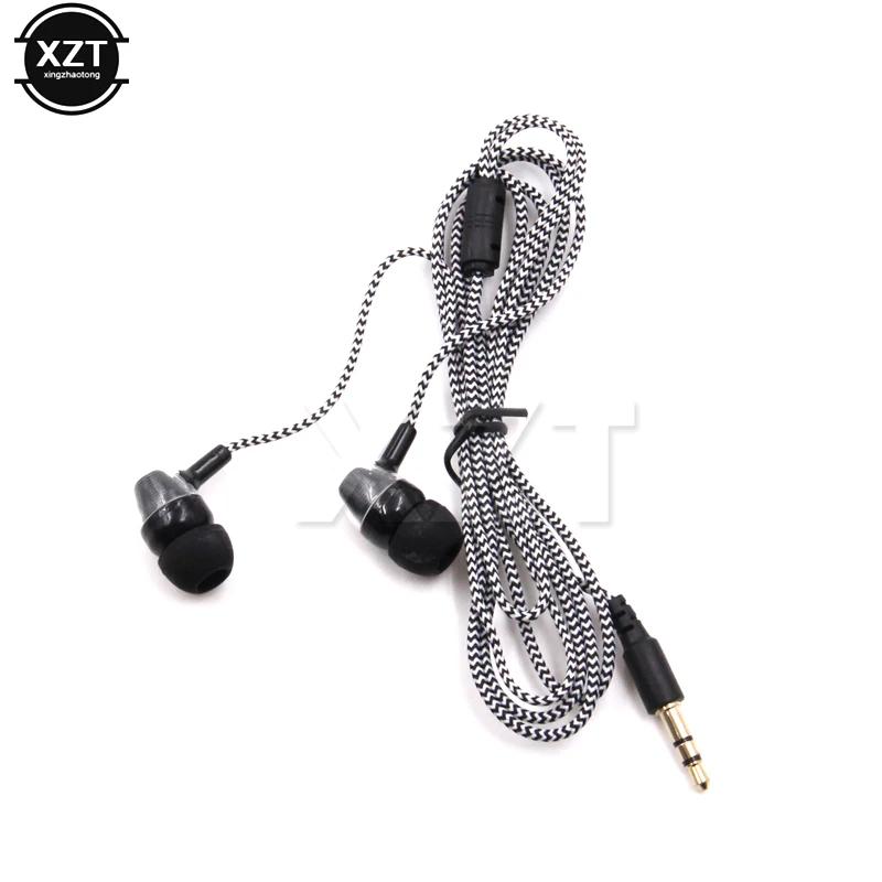 

1pcs Portable 3.5mm in-ear earphones stereo bass sport headset for Iphone 5s 6 6sp line type