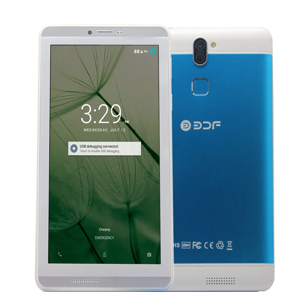 

New 7 Inch Android 6.0 Tablet 3G Network Sim Phone Call 1024*600 Screen Quad Core 1GB/16GB Flash Phablet