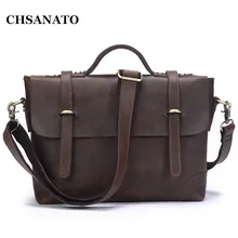 Ретро Crazy Horse Пояса из натуральной кожи Для мужчин классические Сумка дорожная Бизнес сумка для ноутбука Портфели