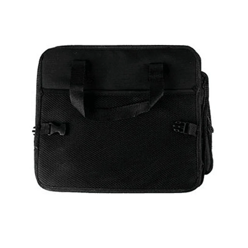 Car Accessories Foldable Car Trunk Organizer Bag Truck Van SUV Storage Basket Portable Net Mesh Compartment Organiser - Название цвета: BlackNet Mesh