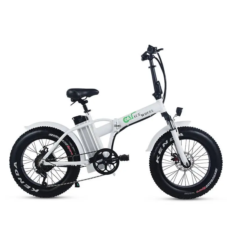 EUR Stock sin impuestos grasa neumático 2 rueda 500 W bicicleta eléctrica plegable de bicicleta eléctrica bicicleta ciclo plegable aluminum50km /h