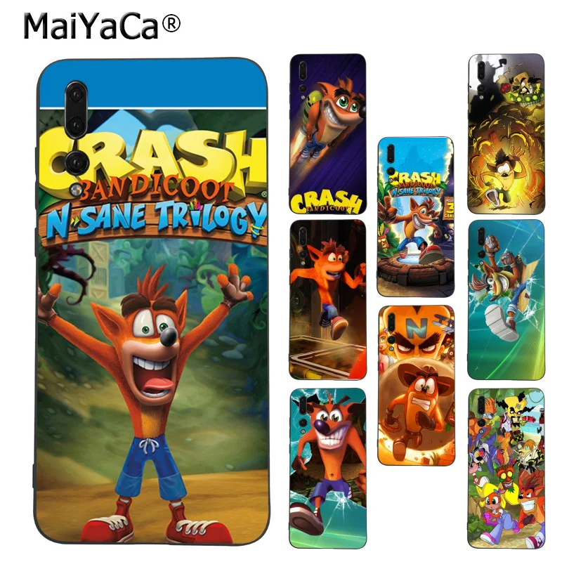 

MaiYaCa Crash Bandicoot Coque Shell Phone Case for Huawei P9 P10 Plus Mate9 10 Mate10 Lite P20 Pro Honor10 View10