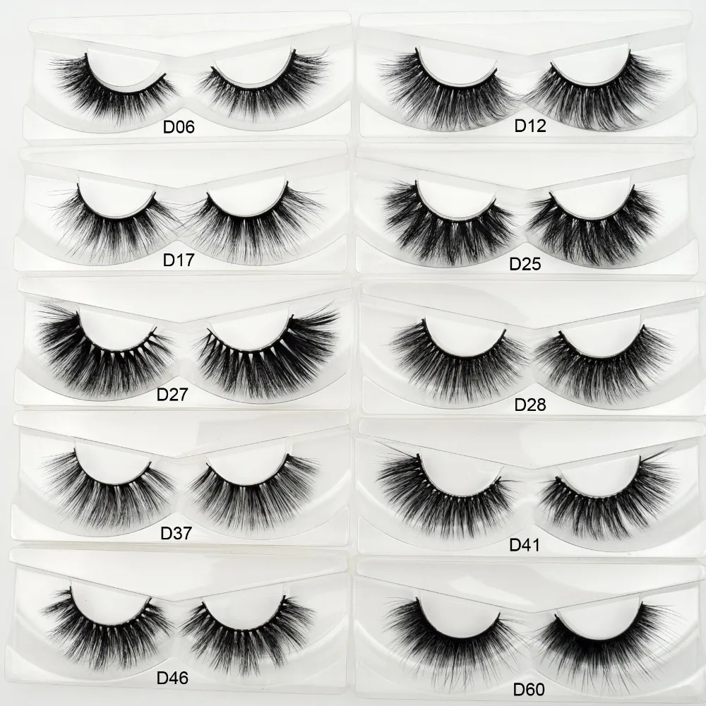 Visofree 3D silk eyelashes handmade full strip lashes thick false eyelashes makeup silk eye lashes 3d ipek kirpik silk lashes