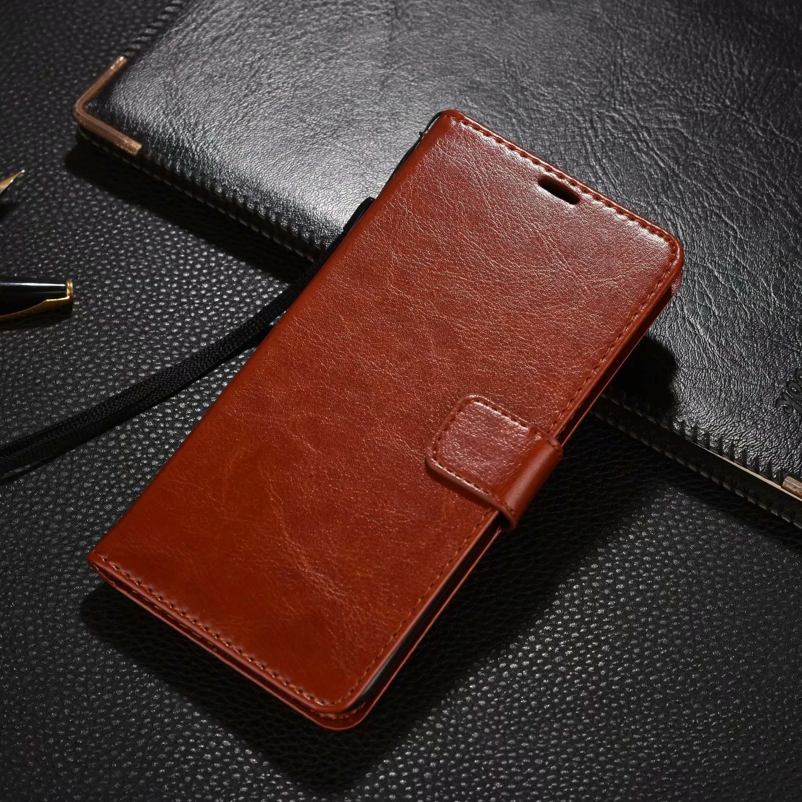 

Kickstand Card Slot Leather Flip Wallet Case for Xiaomi Mi 9 SE Case Ultra Thin 360 Shockproof Fundas for Xiaomi Mi 9 SE 8 Case