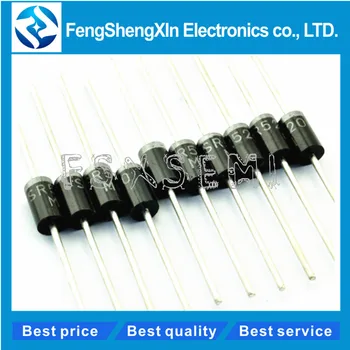 

10pcs/lot SR5200 SB5200 5A 200V DO-15 Schottky