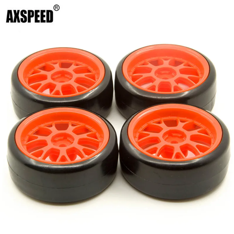 White 12mm Hex Wheel Rims &amp Drift Tires for Sakura D3 1/10 RC Racing Car | Игрушки и хобби