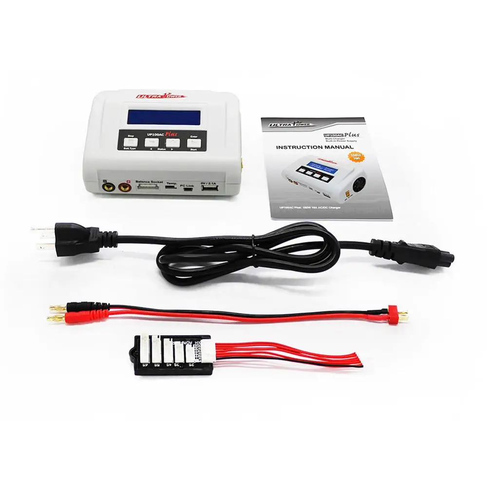 

Ultra Power UP100AC Plus 100W AC/DC Balance Charger with Multiple Charging Modes