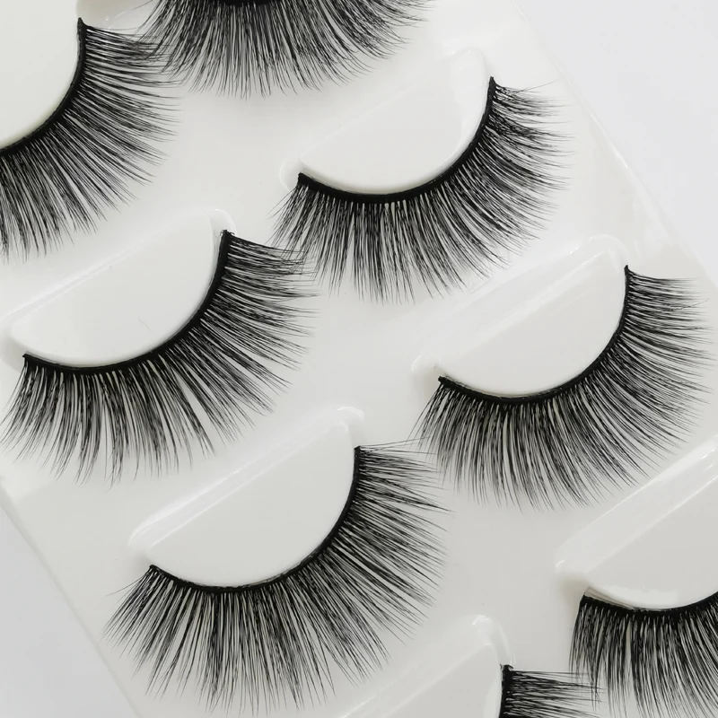 

YSDO Natural Long Cilis Hair Makeup 3D Mink Eyelashes Dramatic Lash Fluffy Mink Lashes Lifelike Faux Mink full Strip Lashes