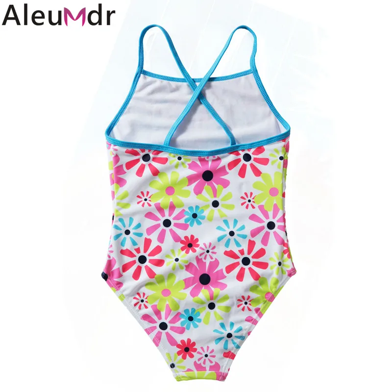 Aleumdr купальный костюм для маленьких девочек цельный купальник без рукавов в