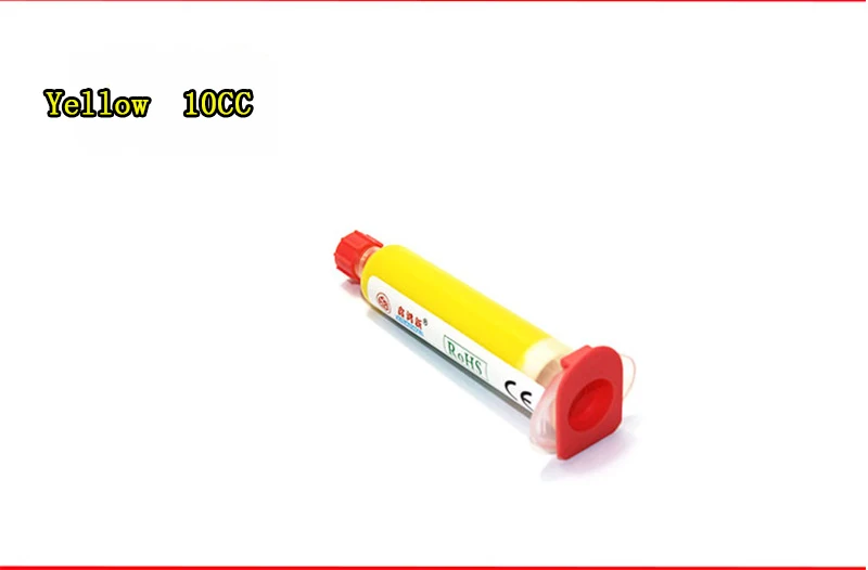 

1PCS 10CC Yellow UV Curable SOLDER MASK PCB BGA Insulated prevent short circuit Soldering Paste Flux Cream Welding Fluxes Oil