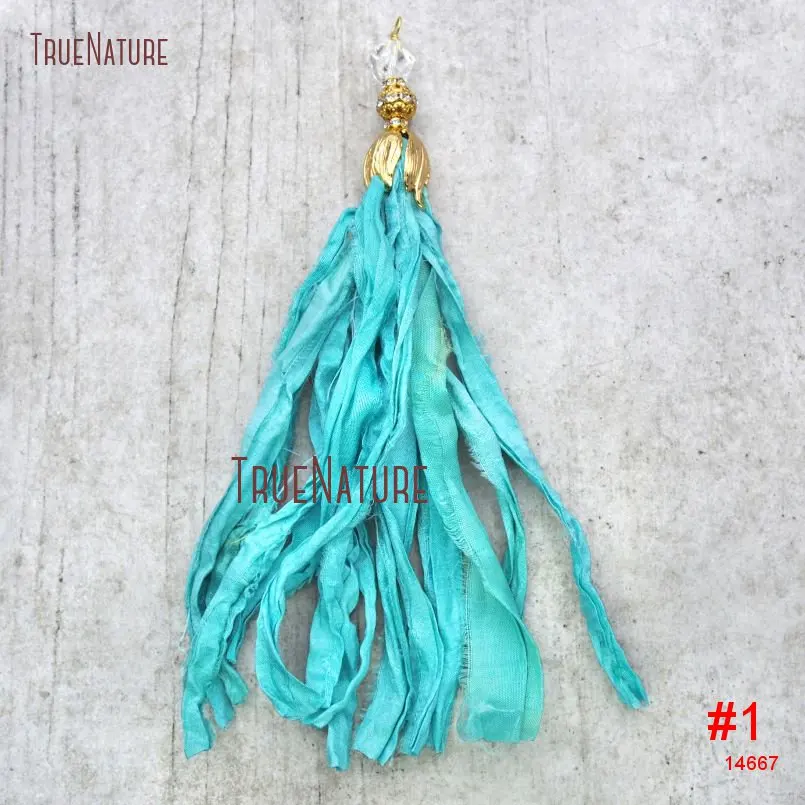 20180518-PM14663-New Realease Turquoise Sari Silk Tassel Pendant Tulip Tassel Pendant Online_1