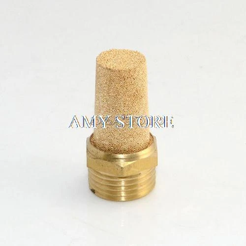 1/2” BSP Pneumatic Muffler Filter Silencer Sintered Male Thread Threaded Inch C 1/2” BSP Pneumatic Muffler Filter Silencer Sintered Male Thread Threaded Inch C