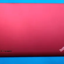 Новых/Oirg для lenovo ThinkPad Edge E130 E135 E145 11," ЖК задняя крышка красный 04W4354