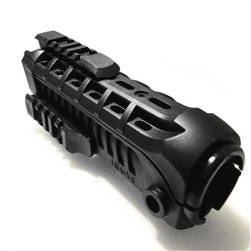 التكتيكية مو قفازات واقية لليد 7 بوصة Airgun النايلون البلاستيك MP Handguard ل M4 AK الصيد ملحقات المسدس
