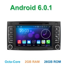 Octa Core Android 6.0 Car DVD GPS Radio for Volkswagen VW Touareg T5 Transporter Multivan with WiFi Bluetooth 2GB RAM
