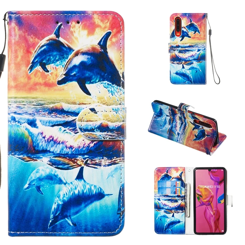 1325427895  华为 P30 P30LITE P30PRO Y6 Y7 2019 3D彩绘皮套 9元  (4)