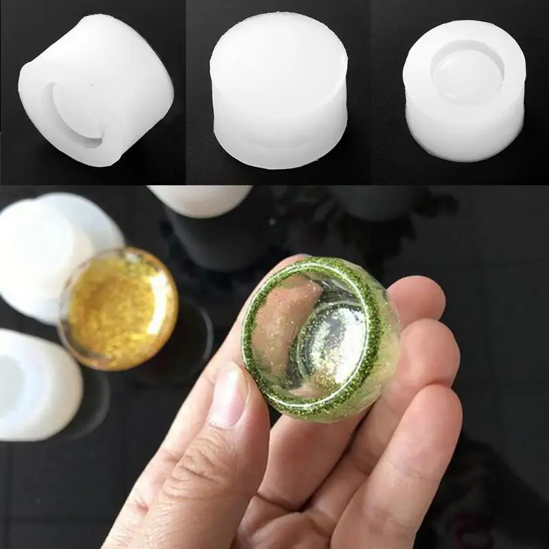 Small Bowl Silicone Mold Resin Molds DIY Simulation Small Bowl Jewelry Manufacturing Process