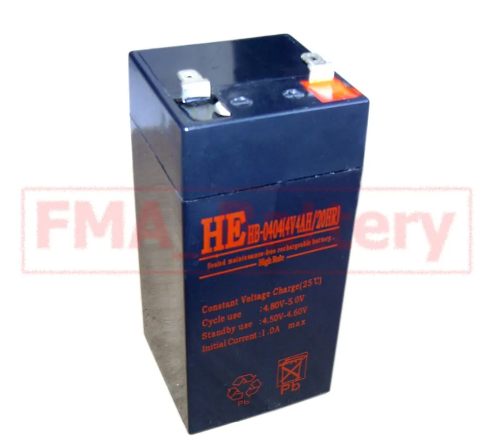 Герметичная свинцово кислотная батарея 4 в Ач|battery 4v|battery battery batterybatteries batteries |