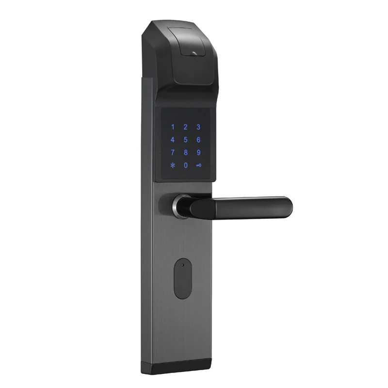 

CYPATLIC JCF3325C Black Color Smart Fingerprint Lock Door Coffre fort Security Lock With CE, FCC, RoHs tests