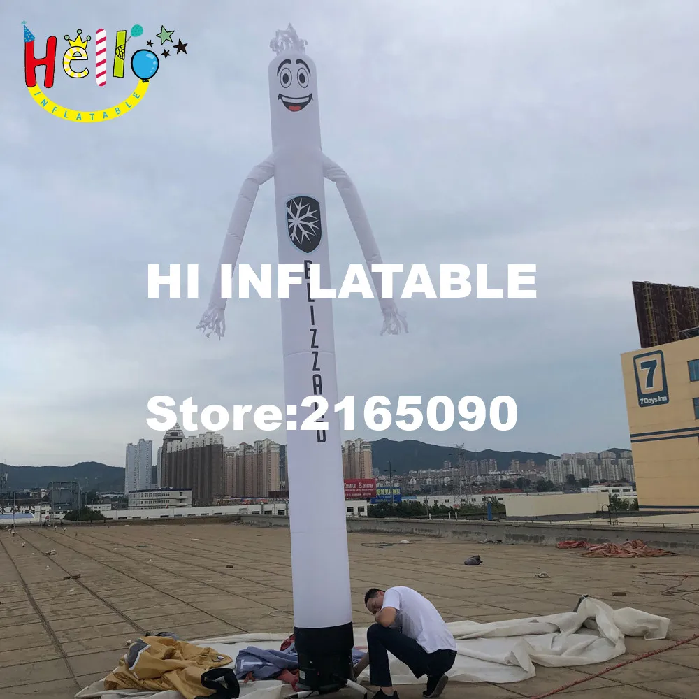 

logo printing Flying inflatable sky air man dancer mini air dancer