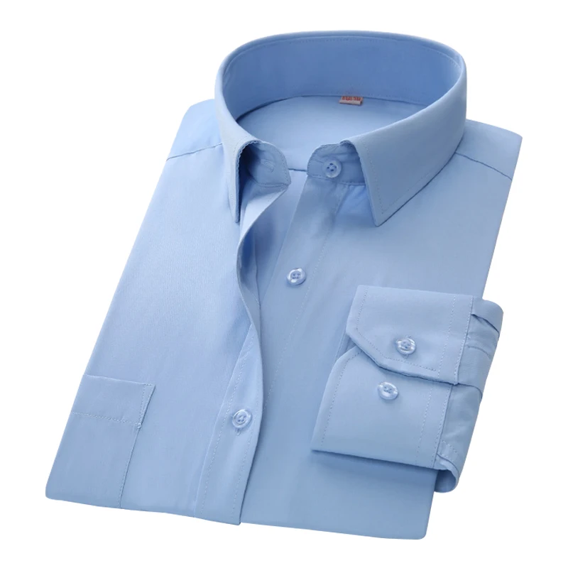 DAVYDAISY Cotton Men Shirt Turn Down Collar Striped Solid Plaid Male Fitting Shirt Brand Clothing Formal Shirt Man DS022