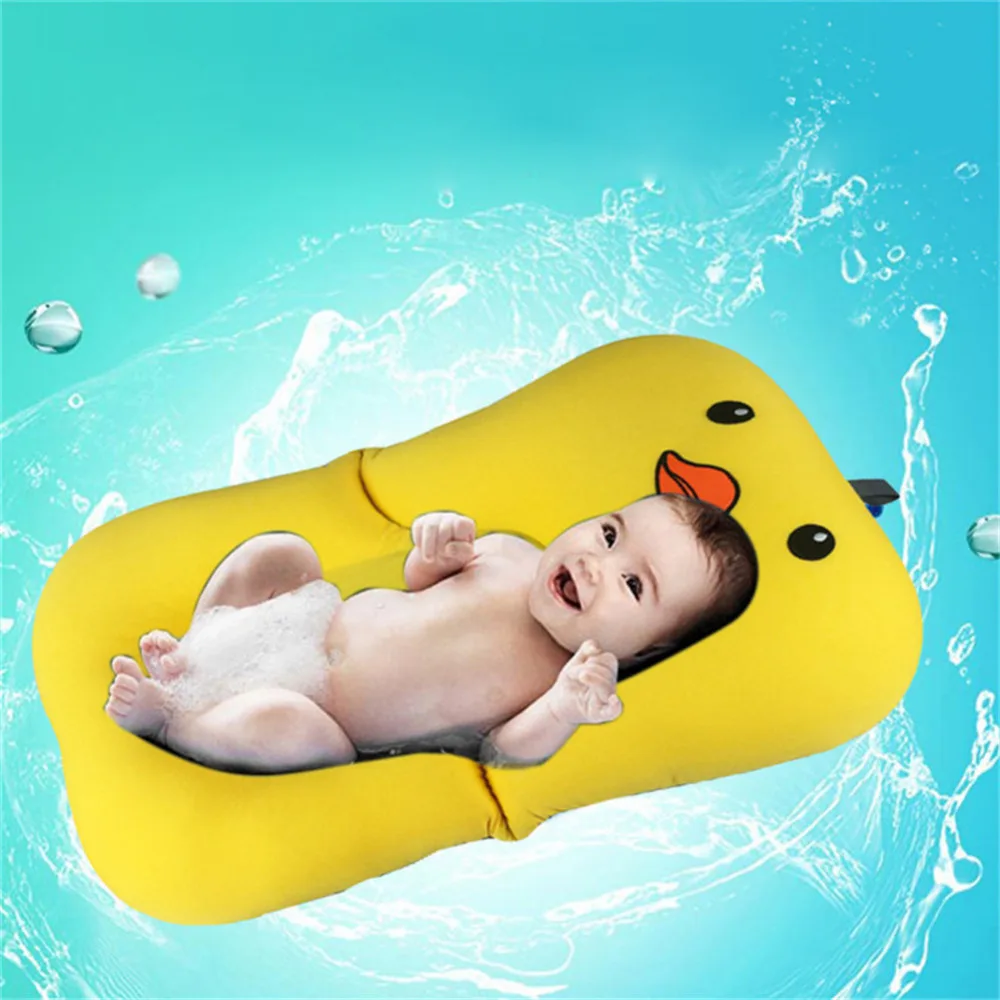 Мультяшный утенок детский коврик для ванной помощь для купания Противоскользящий коврик поддержка безопасности Ванна