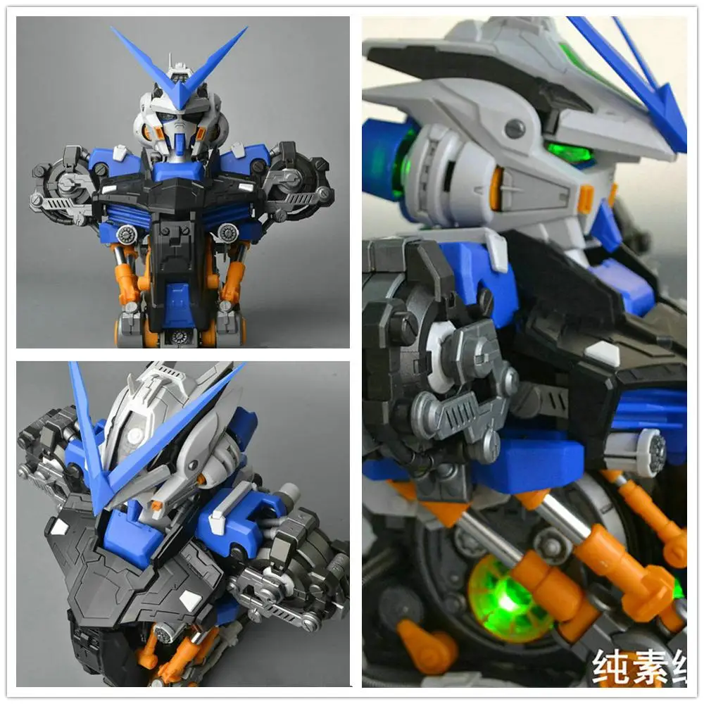 Модель MK MotorKing 1/35 MBF P03 астрай синяя рамка Gundam грудь голова со светодиодом|Игровые