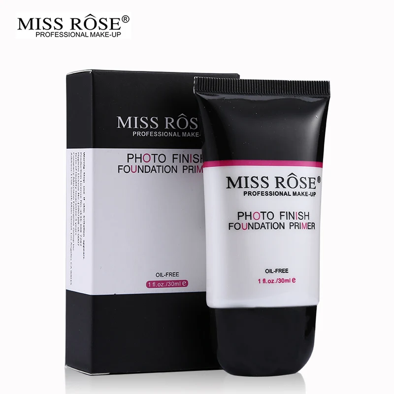 Miss Rose Cosmetics брендовый макияж лосьон-основа под макияж для лица основа гель для нанесения основания праймер De Maquiagem крем консилер поры без масла - Цвет: primer