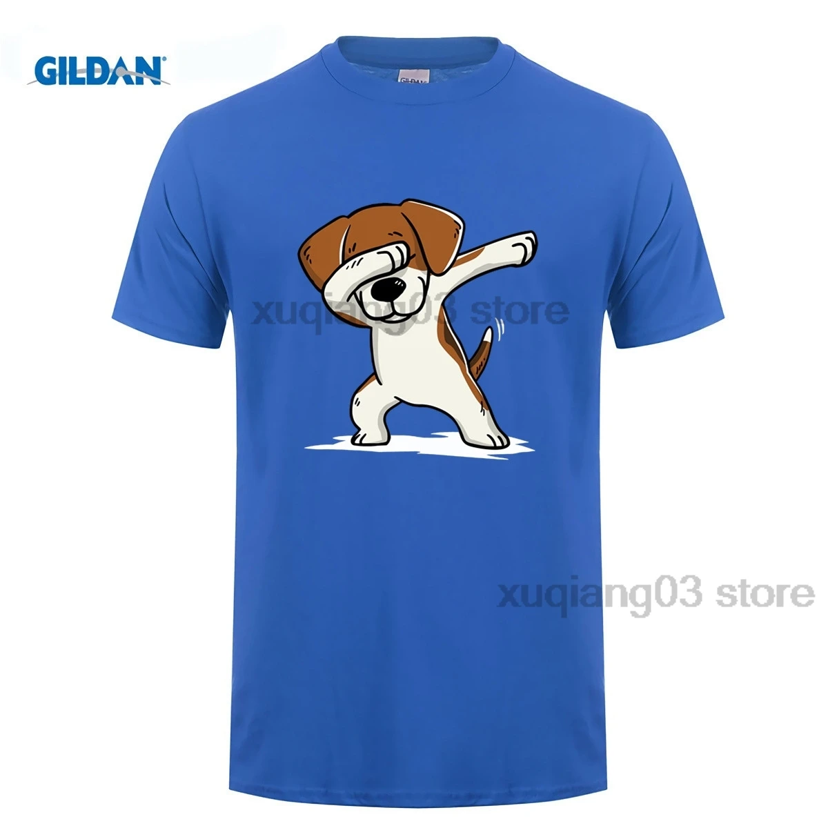 

Mannen T-Shirt Deppen Beagle Harajuku Grappige Hond Tee Griekse Printer t-shirt Volwassen Tops Plus Size