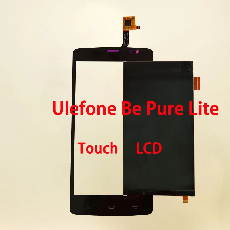 BINYEAE для Ulefone: Чистота Lite ЖК-дисплей добавить сенсорный экран Запчасти смартфонов