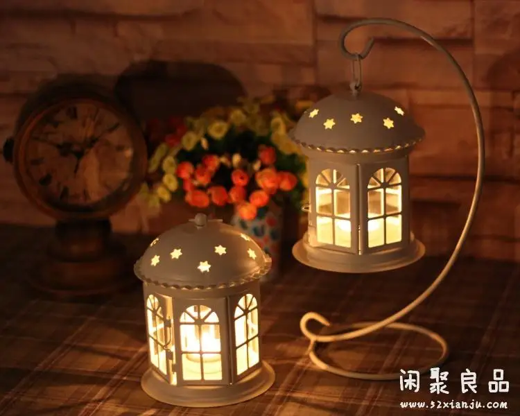 Классический tieyi белый телефонная будка ветрозащитный мусс фонарь Аксессуары для свечей подарок