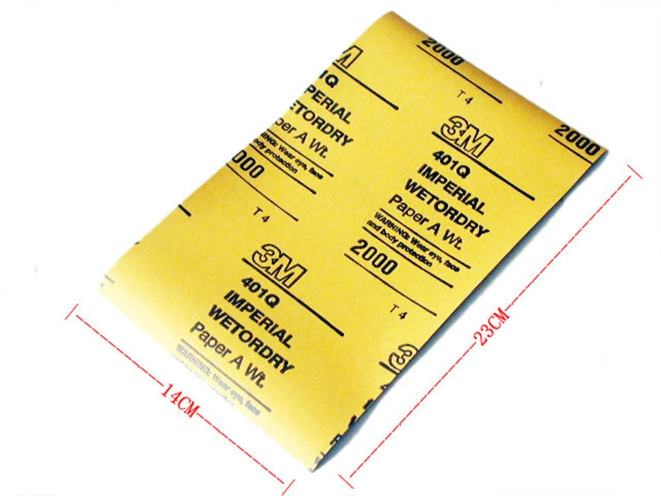 

3M sanding paper, 3M Wetordr Abrasive Sandpaper, waterproof abrasive sheet for finer sanding applications 1 pcs retail
