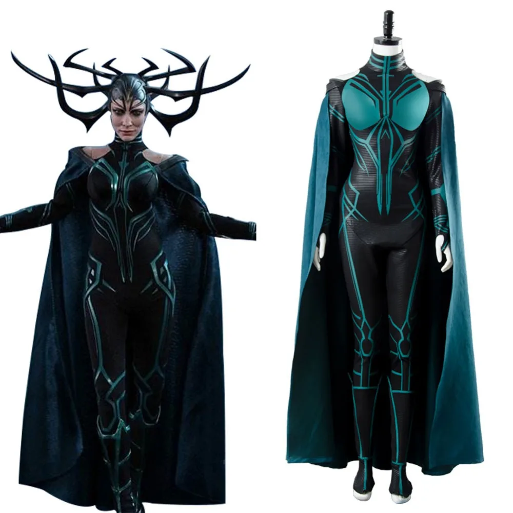 Женский костюм для косплея длинный зеленый Хэллоуина|cosplay costume|carnival costumecostume thor |
