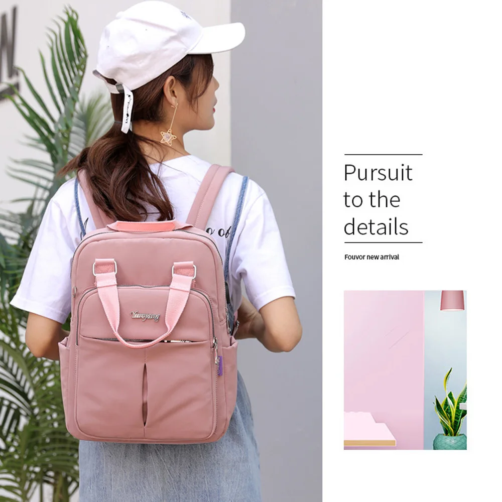 2019 Trend Ladies Backpack USB Charging Backpack Computer Bag Large Capacity College Wind Travel Backpack New Casual Student Bag 2019 Trend Ladies Backpack USB Charging Backpack Computer Bag Large Capacity College Wind Travel Backpack New Casual Student Bag