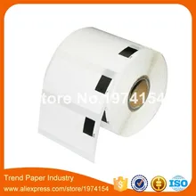 6 Rolos P-Toque Irmão QL-720 Compatíveis DK-11209 Etiquetas 62*29mm 800 Pcs Etiqueta Adesiva