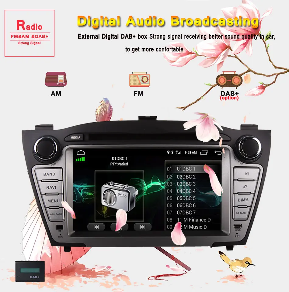 Flash Deal Android 9.0 4G+64G for Hyundai IX35 Tucson 09-2011 2012 2013 2014 gps navigation 2 din car dvd player gps radio stereo Head unit 12