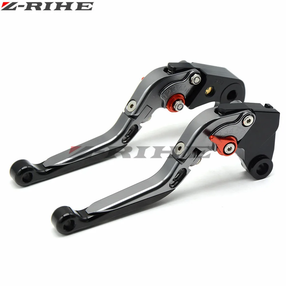 Для YAMAHA FZ6 FAZER 2004-2010 FZ6 FZ 6 R 2009- аксессуары для мотоциклов Складные Выдвижные Тормозные Рычаги Сцепления - Цвет: RDGYGYBK