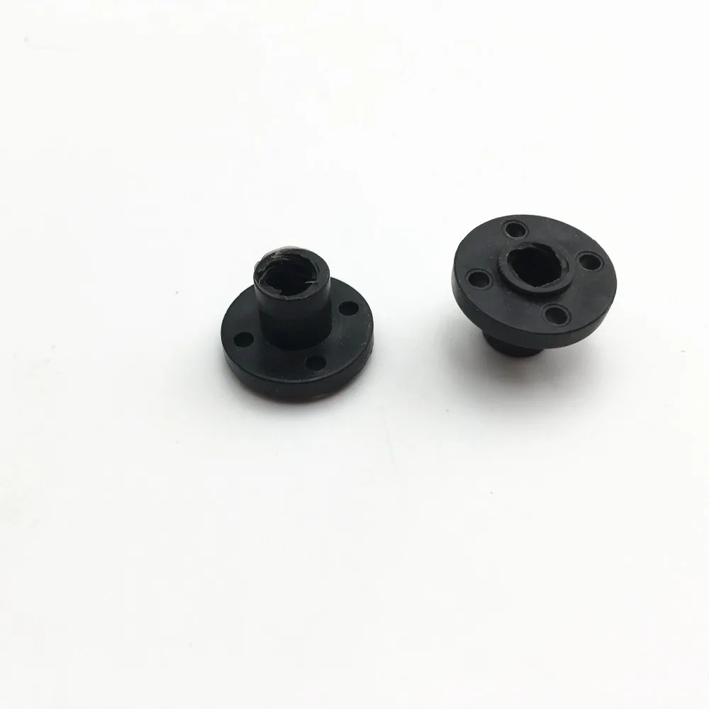 

1PCS T8 Trapezoidal lead screw nut 2mm Pitch POM Nut For DIY 3D Printer Or CNC Machine