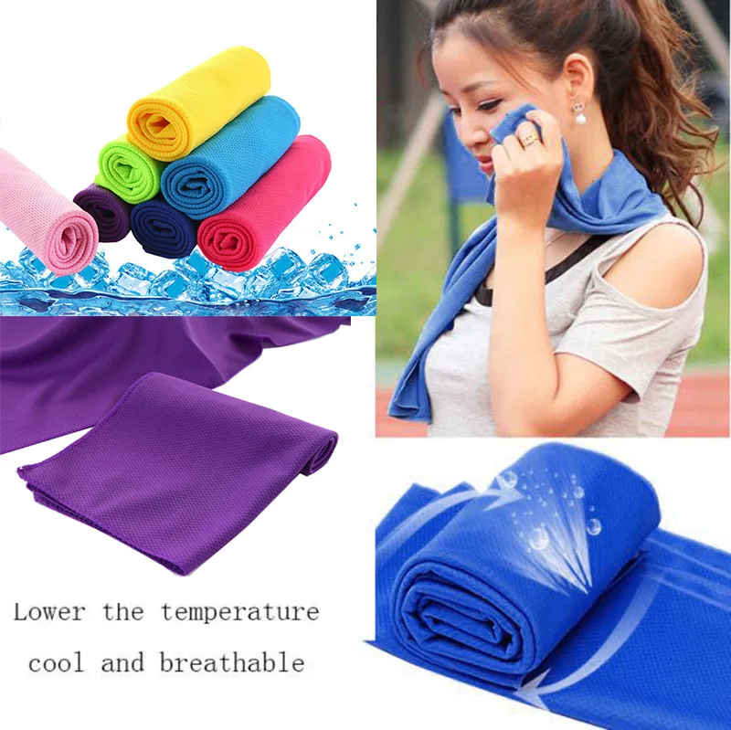 

Cold Sensation Beach towel Drying Travel Sports Swiming Bath body TowelYoga Mat Bath body Towel Yoga Mat Serviette plage Towel