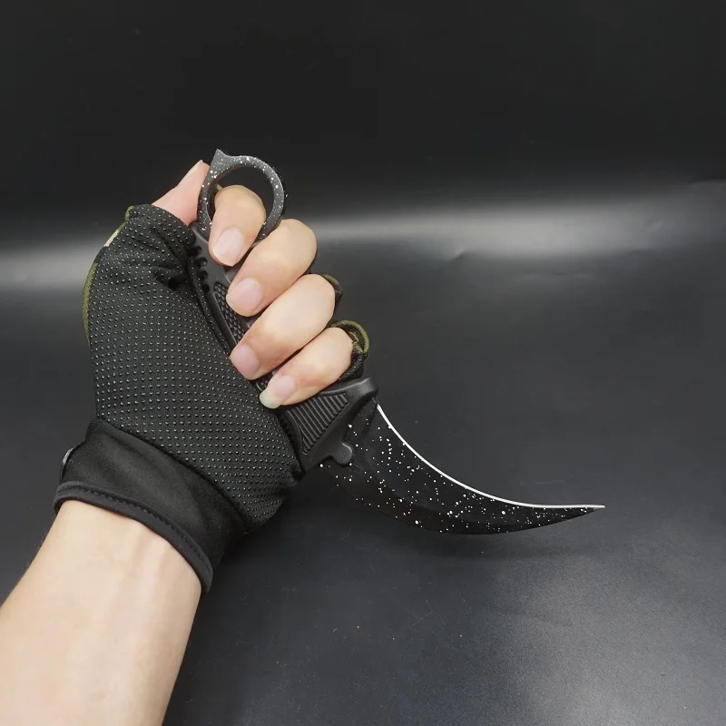 Cs go Karambit нож для походов, походов, охоты, нож с фиксированным лезвием, для выживания, для тренировок, тактические когтевые ножи, для повседневного использования, многофункциональные инструменты