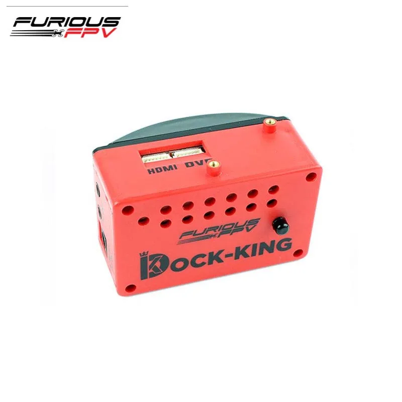 FuriousFPV Dock-King FPV Ground Station Built-in OSD & Warning Buzzer With Dual AV Output Ports For RC Models Multicopter Part FuriousFPV Dock-King FPV Ground Station Built-in OSD & Warning Buzzer With Dual AV Output Ports For RC Models Multicopter Part