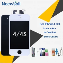 Grade AAA+ Screen LCD For iPhone 4S 4 Screen Replacement Screen Display Good 3D Touch Quality 4S 4 LCDS