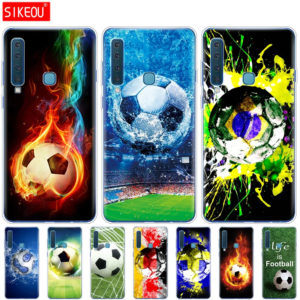 Case For Samsung A50 Case For Samsung Galaxy A50 A60 A10 A30 A40 A70 A 50 2019 A9 A7 2018 football brazil germany sweden