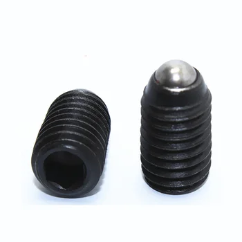 

2pcs M10 carbon steel bolts hexagon socket screw steel ball set spring bolt screws 16mm~30mm length