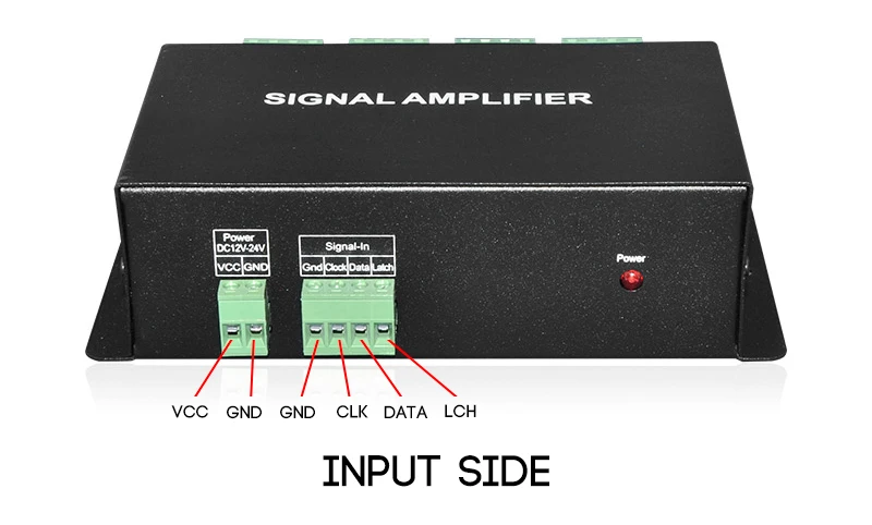 DC12V 8 каналов SPI сигнал СИНХРОНИЗАТОР для мечты цвет пиксель светодиодные ленты светильник, усилитель сигнала HC800