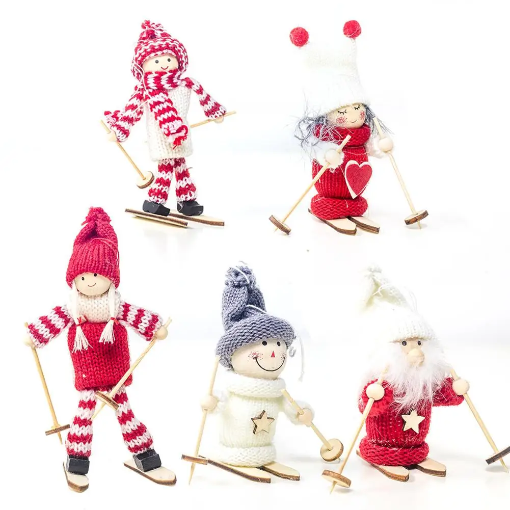 

Christmas Hanging Dolls Ornaments Decorations Girl Pendants Home Decor For Christmas Home Decoration Supplies