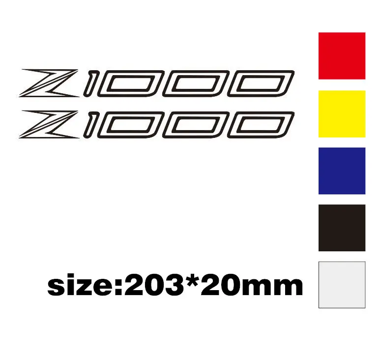 

Reflective sticker helmet decorative motorcycle fit for Z1000