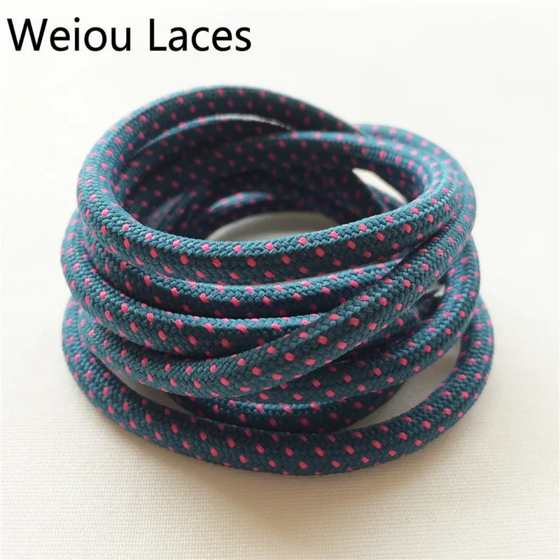(30 pairs/lot)Weiou replacement wholesale shoe laces dot round colorful laces for shoes custom design shoelaces kids shoestring